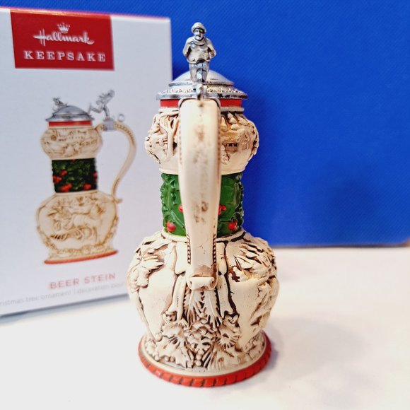 BEER STEIN - 2023 Hallmark Keepsake Christmas Tree Ornament - NEW - Picture 9 of 11